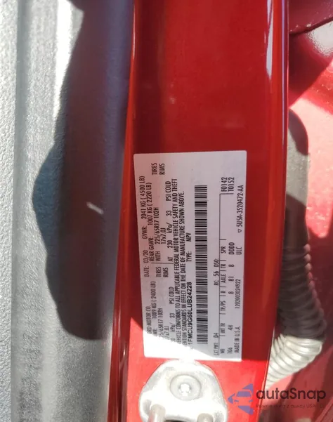 2020 Ford Escape Se from USA, damaged, VIN 1FMCU9G60LUB24228